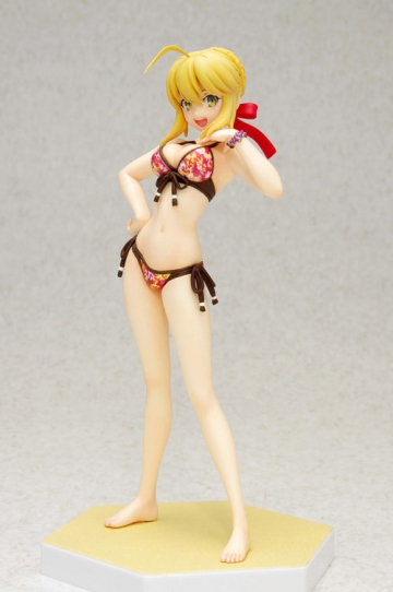 Saber EXTRA, Fate/Extra, Fate/Stay Night, Wave, Pre-Painted, 1/10